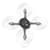 Квадрокоптер Syma з 2,4 ГГц керуванням та FPV-камерою 21 cм чорний (X23W Black)